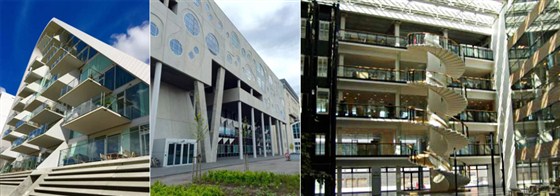 建筑柱體，掛板、樓梯、陽臺等