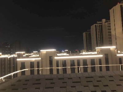 蚌埠中梁壹號院南北區(qū)住宅亮化